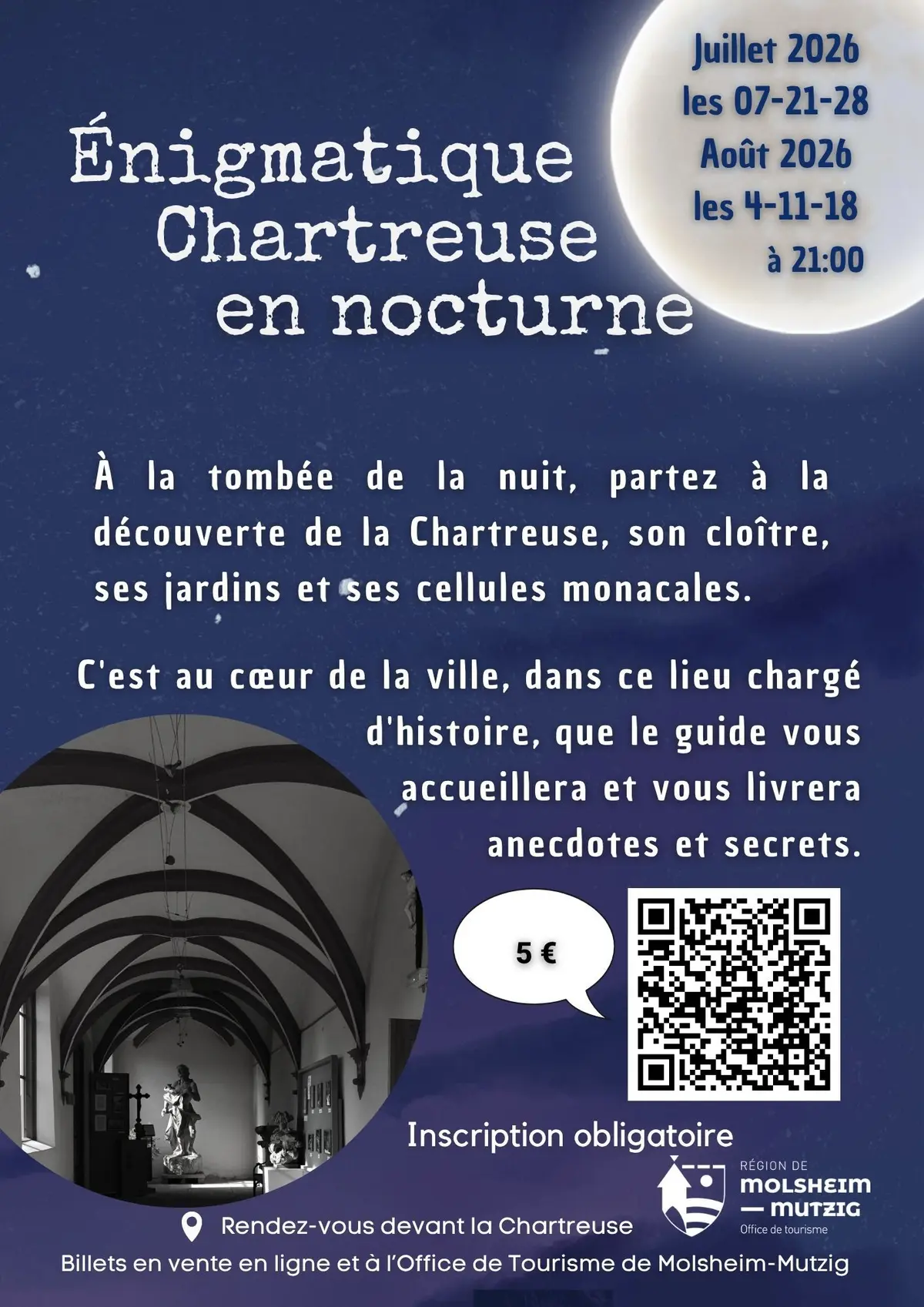 Enigmatique Chartreuse en nocturne 