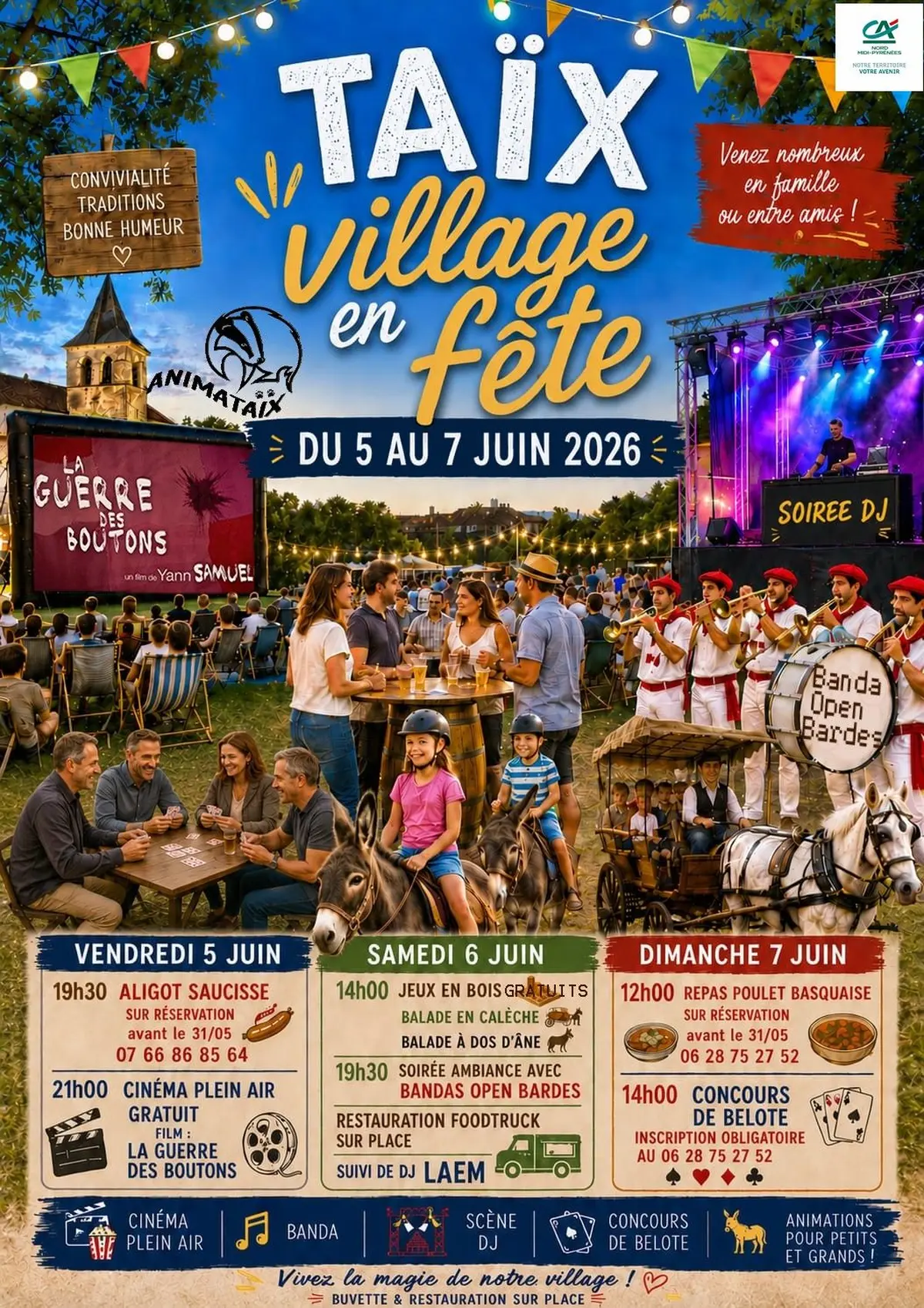Fête de Taïx, deuxième édition