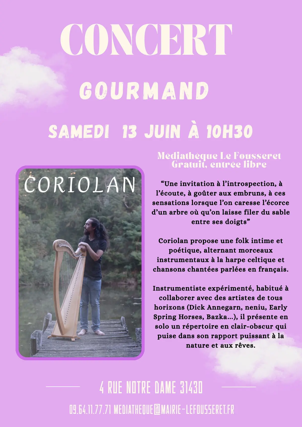 Concert Gourmand - CORIOLAN