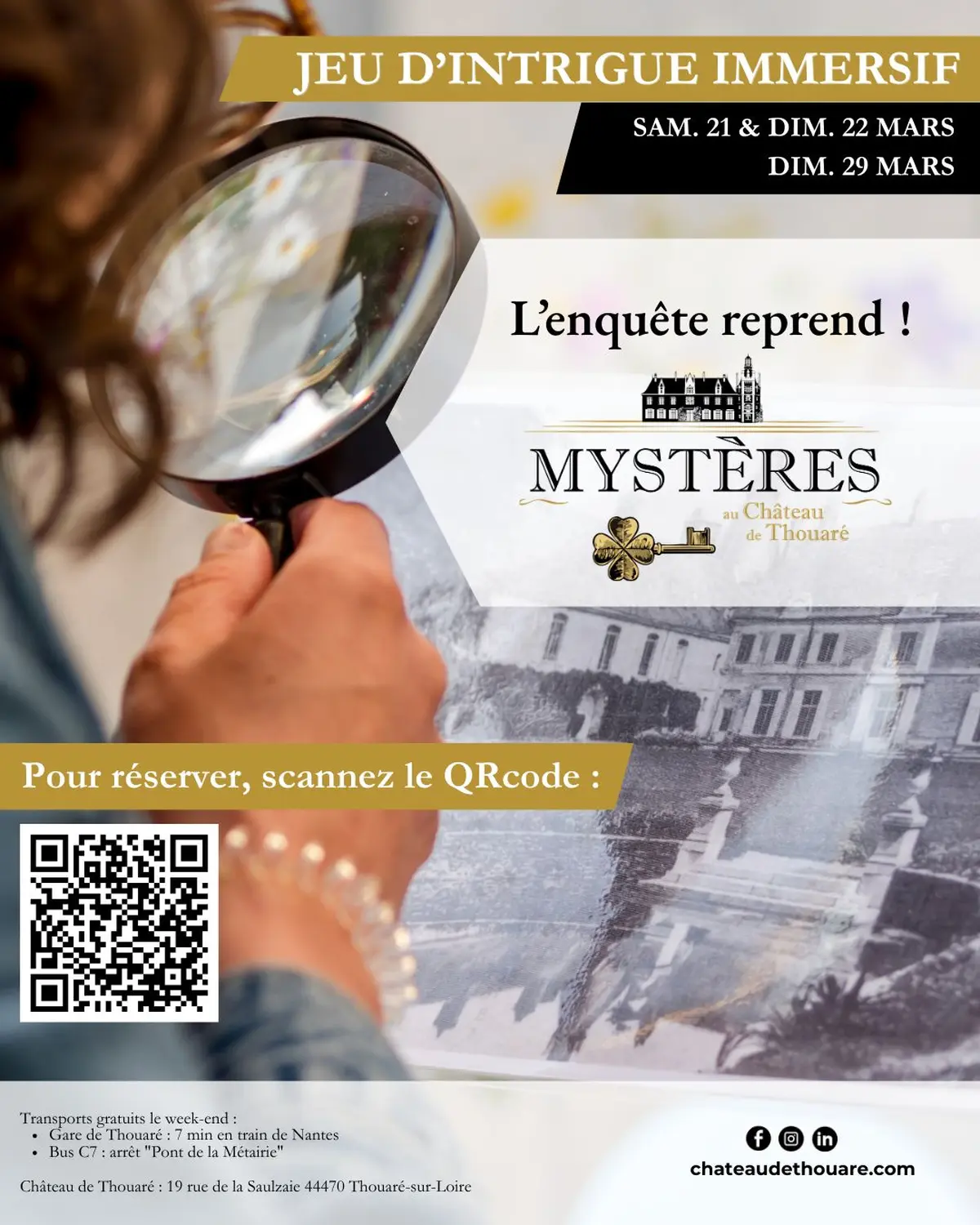 Mystères au Château de Thouaré