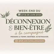 Week-end Déconnexion & Bien-être 