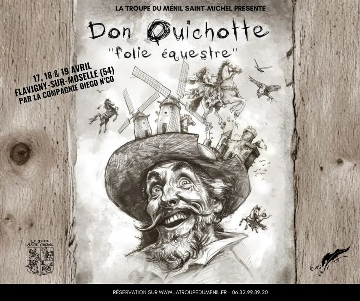 Don Quichotte, folie équestre