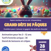 Grand défi de Pâques à la piscine
