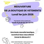 Réouverture @La Boutique 