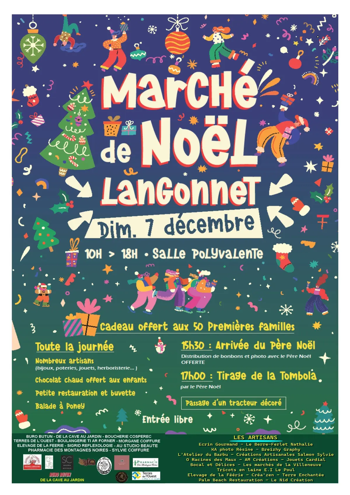 Marché de Noël à Langonnet