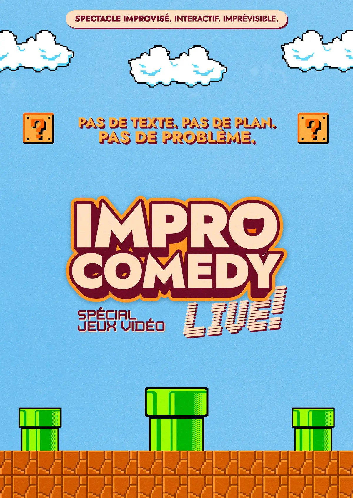 Impro Comedy Live • Spécial Jeux Vidéo