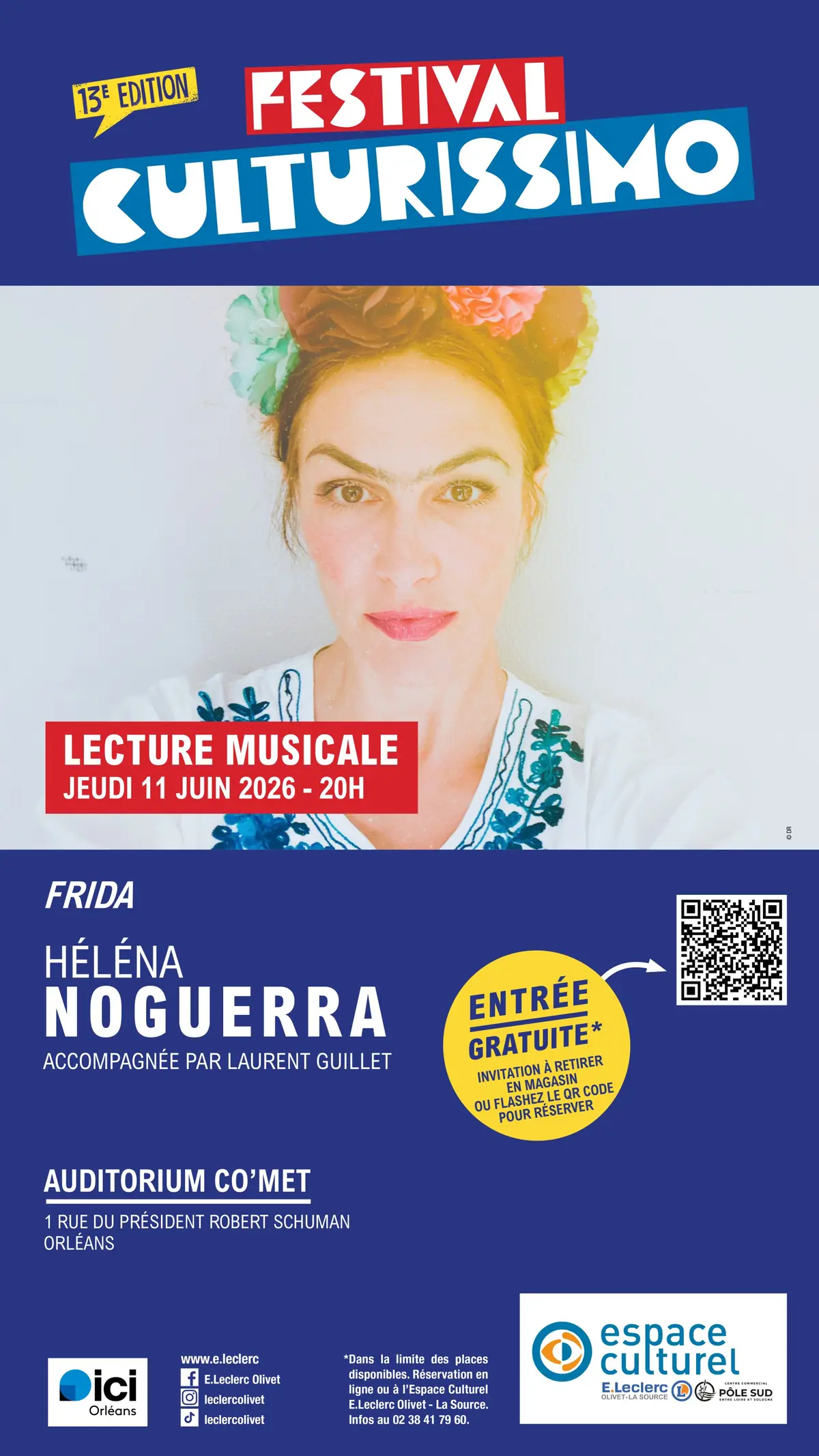 Festival Culturissimo - Lecture musicale d'Héléna Noguerra