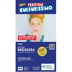 Festival Culturissimo - Lecture musicale d'Héléna Noguerra