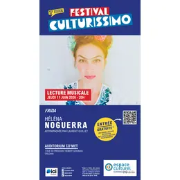 Festival Culturissimo - Lecture musicale d'Héléna Noguerra