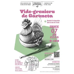 Vide grenier Calandreta de Garoneta