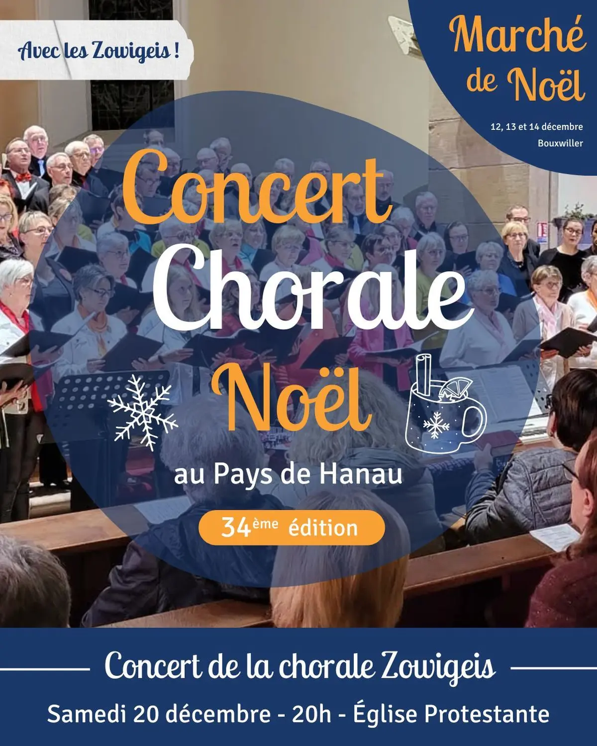 Veillée de chants participatifs avec la chorale Zowigeis