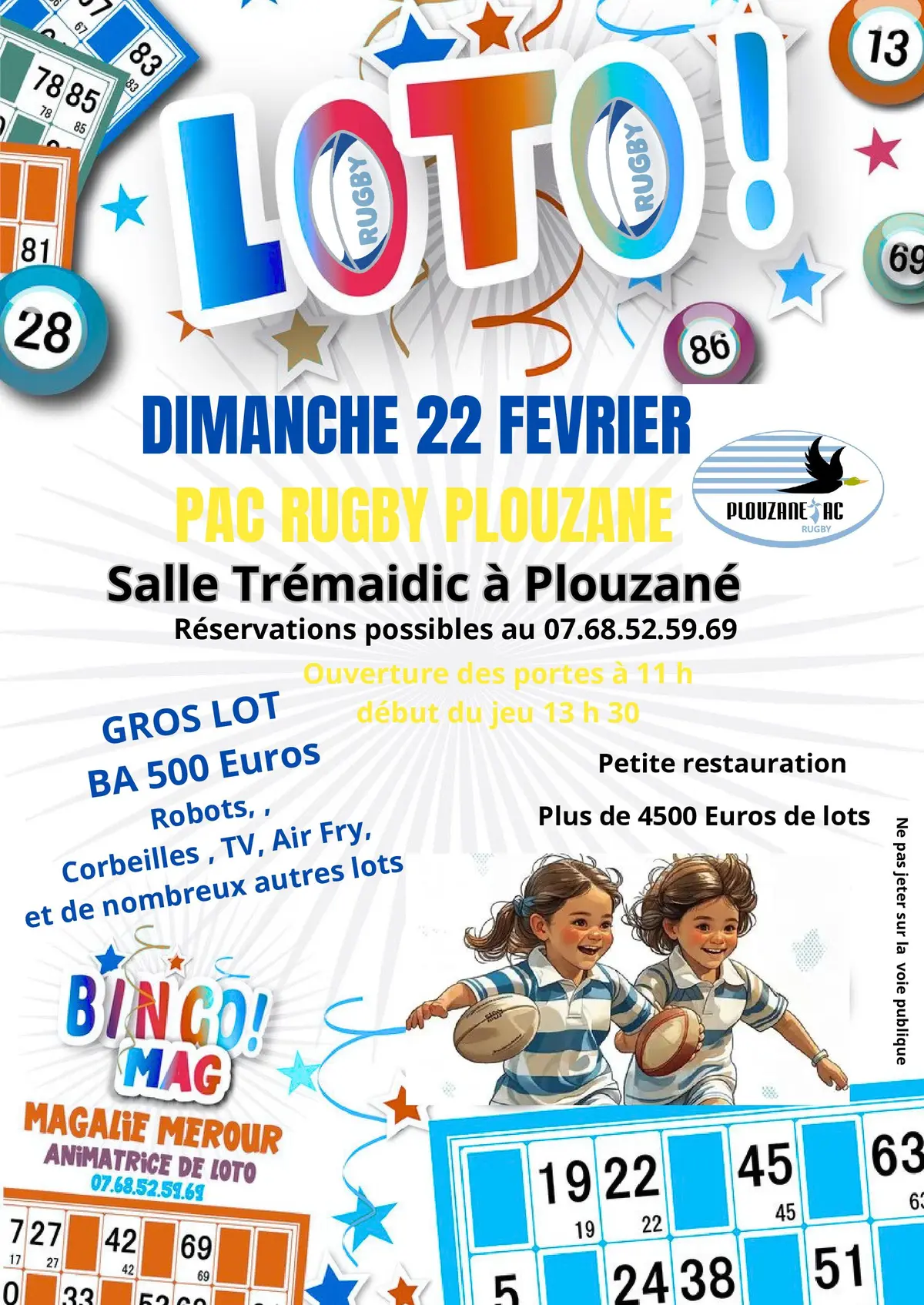 Grand loto du Plouzané AC Rugby  