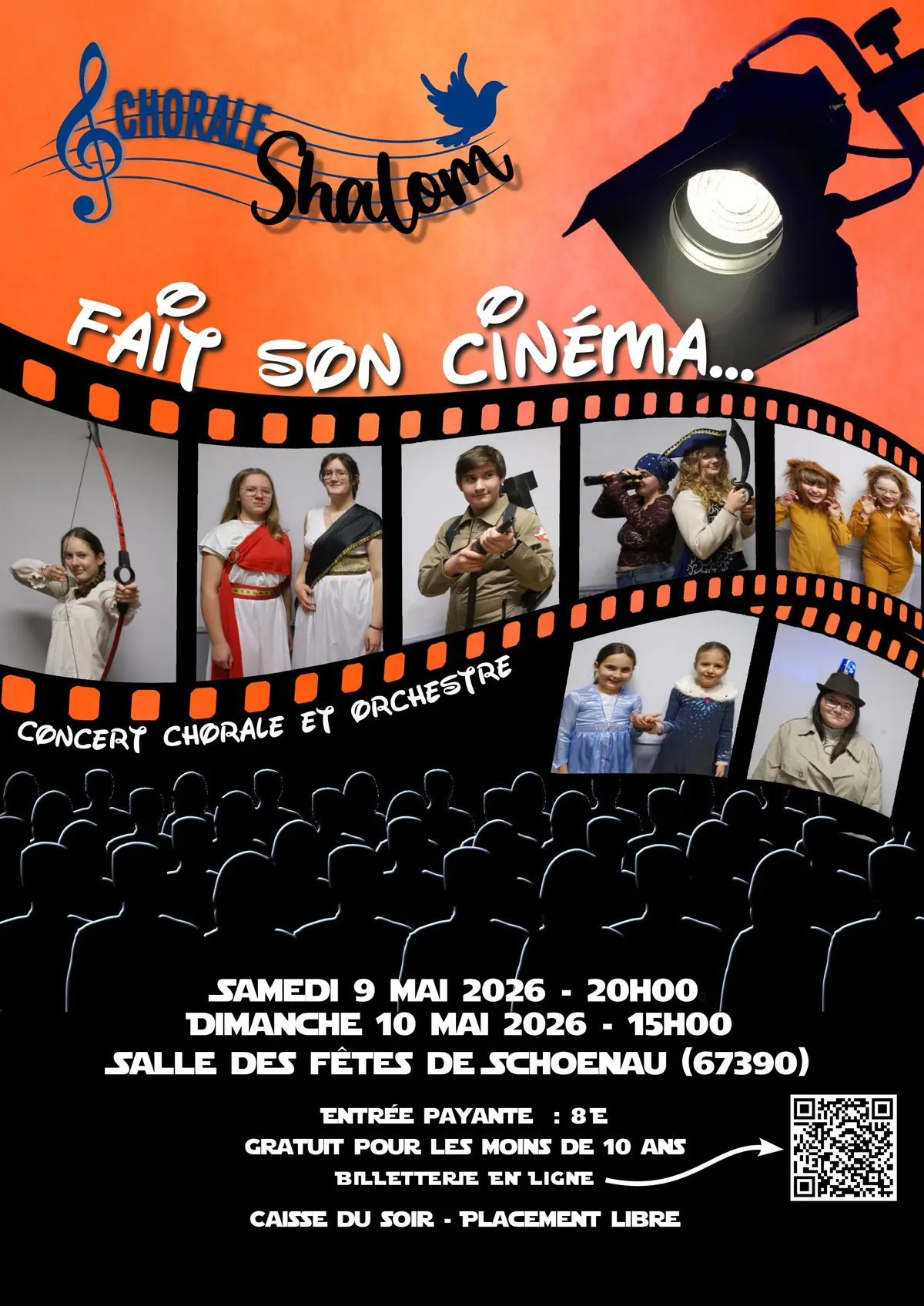 Concert Shalom fait son cinéma