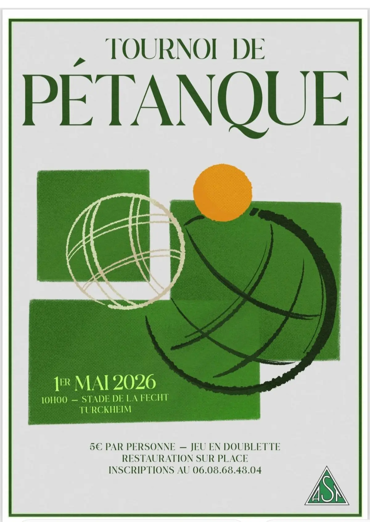 Tournoi de pétanque 