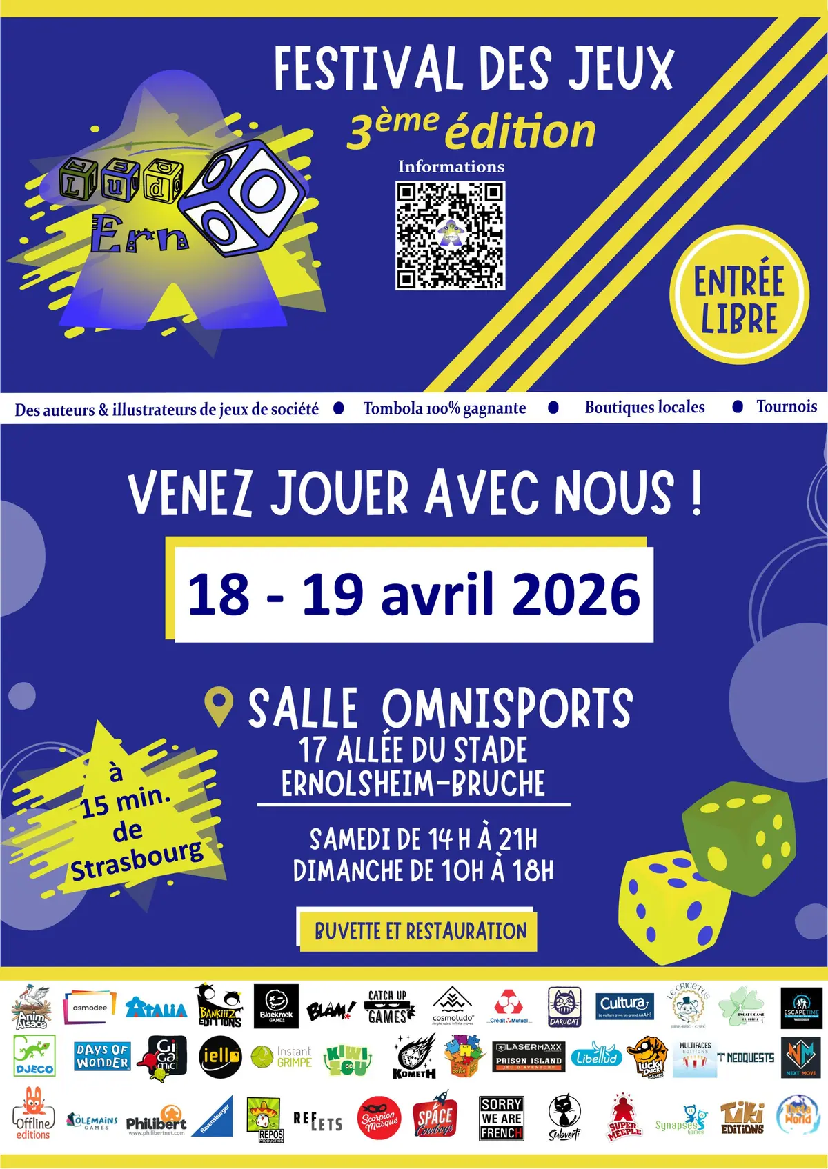 Ludo'Erno :  festival des jeux