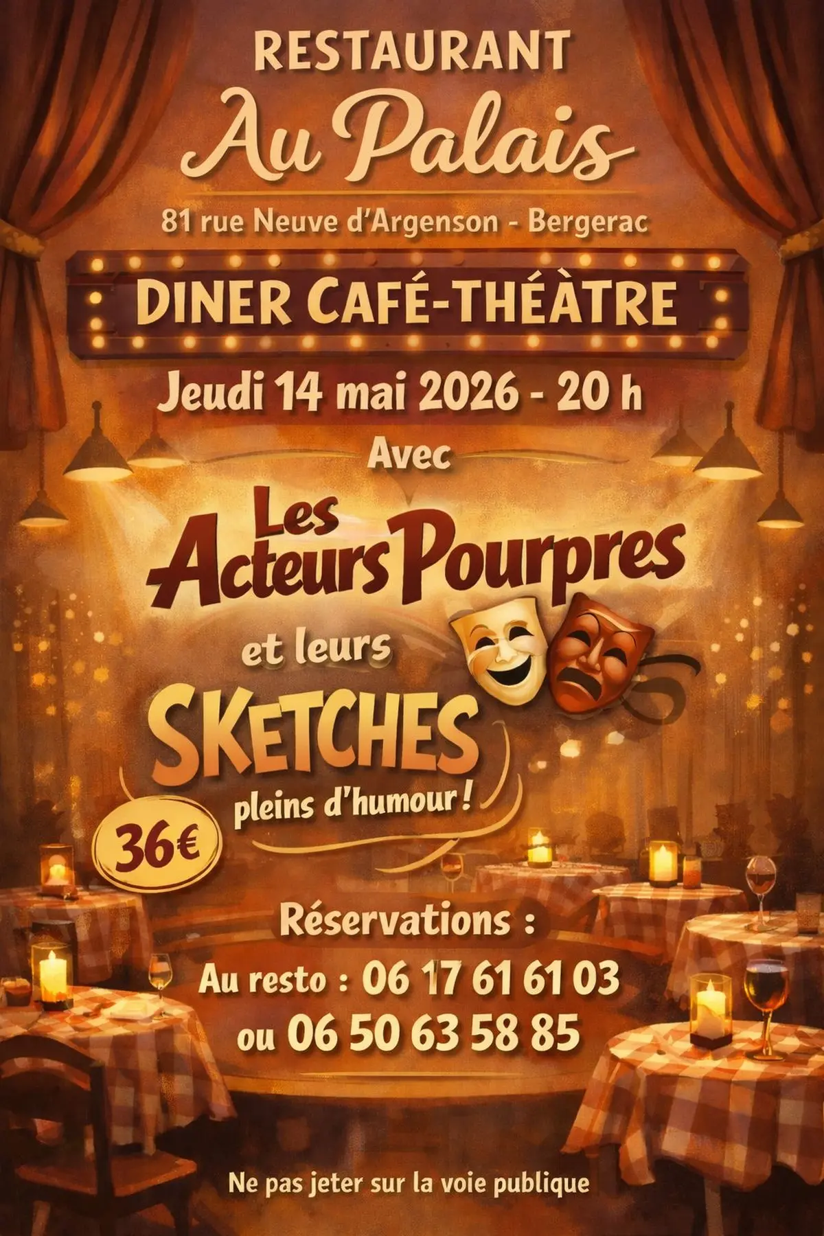 dîner spectacle café theatre