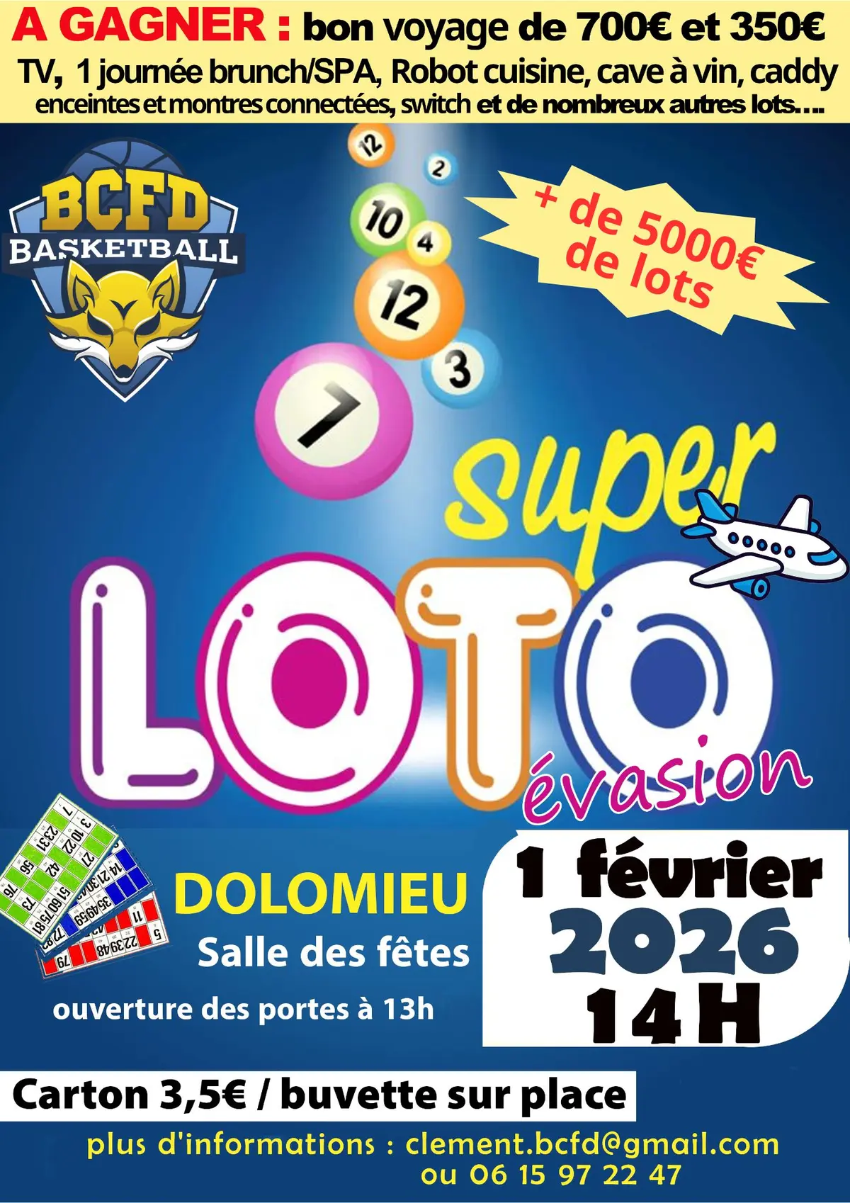 Loto du BCFD