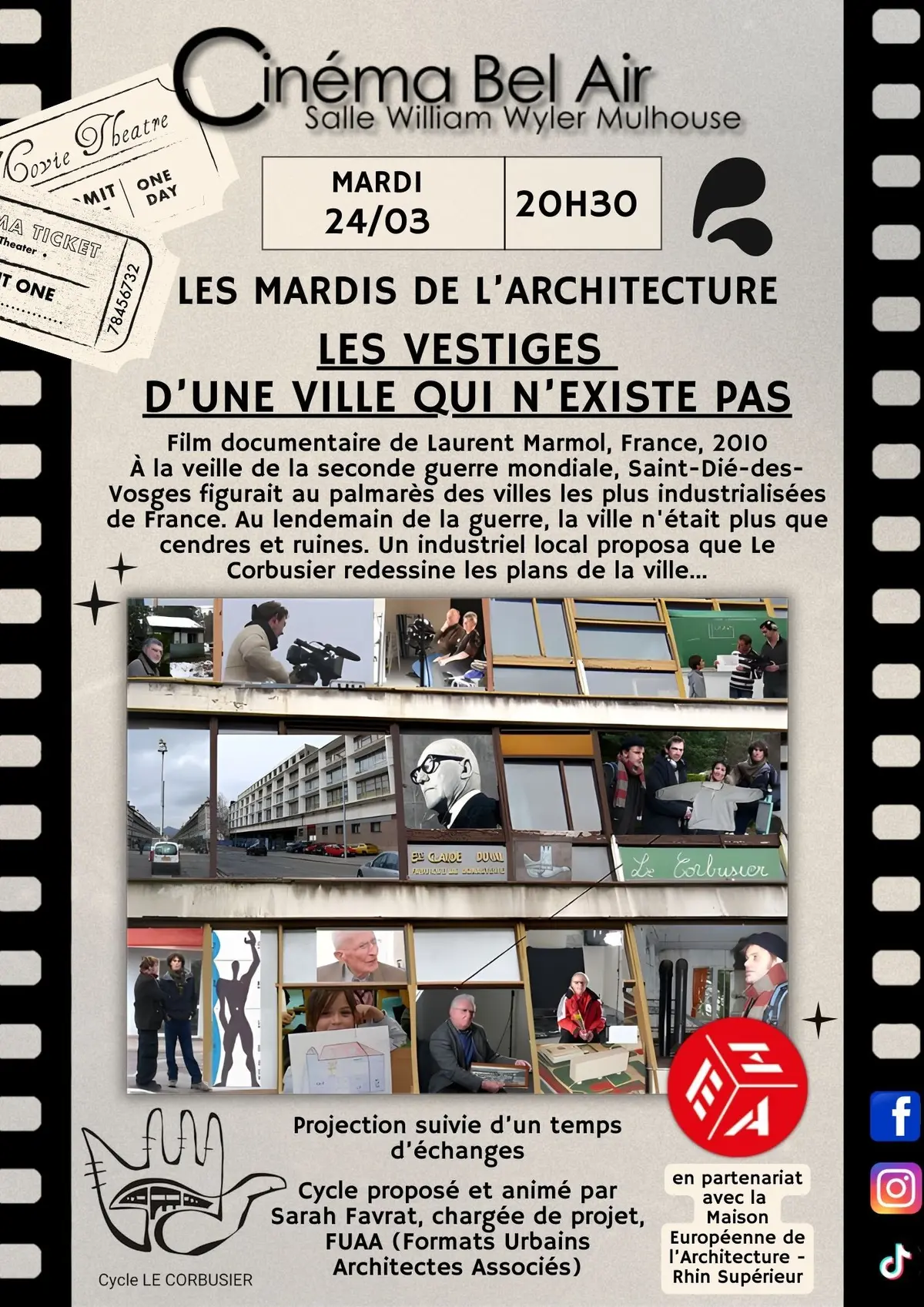 Les vestiges d'une ville qui n'existe pas - LES MARDIS DE L'ARCHITECTURE