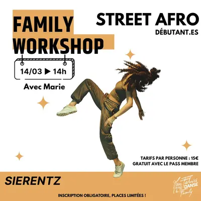 Family Workshop – Street Afro (Niveau débutant)