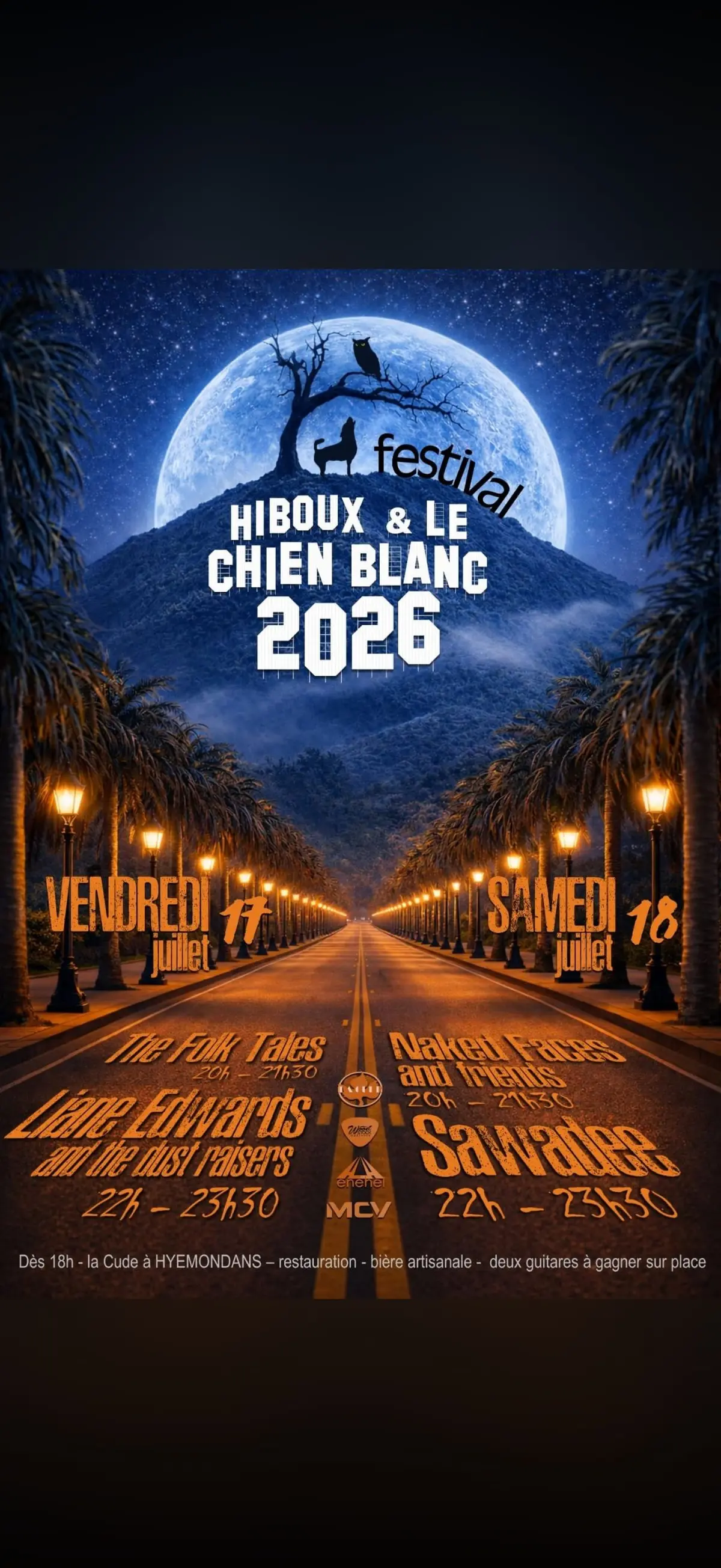 Festival Hiboux et le chien blanc