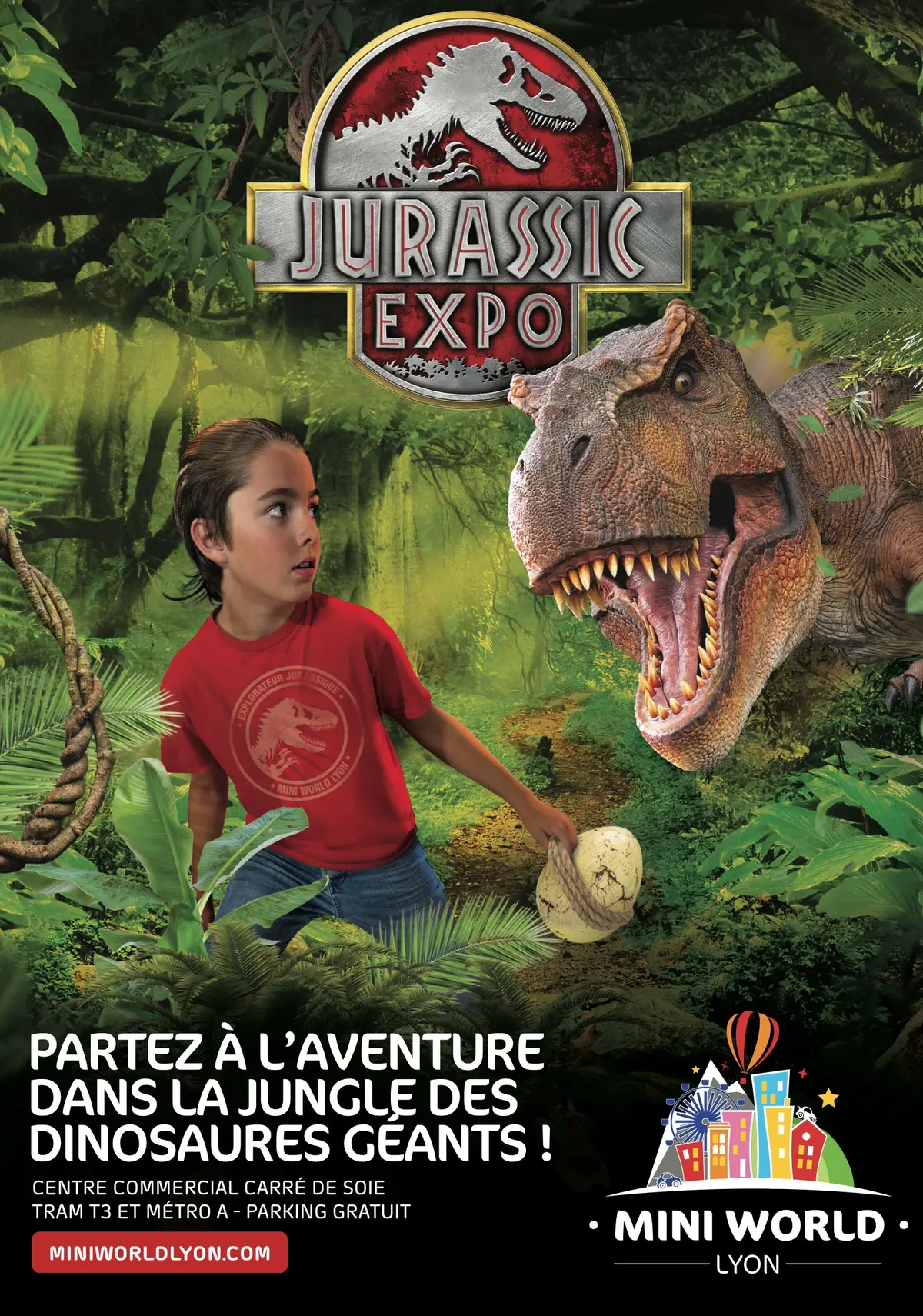 Jurassic Expo à Mini World Lyon