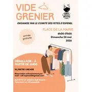 Vide grenier du comité des fêtes d'Espenel