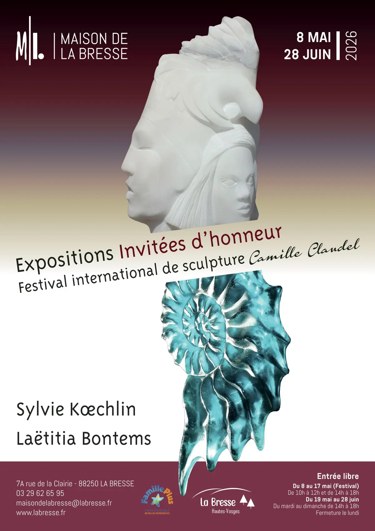 Expositions Festival de sculptures 2026
