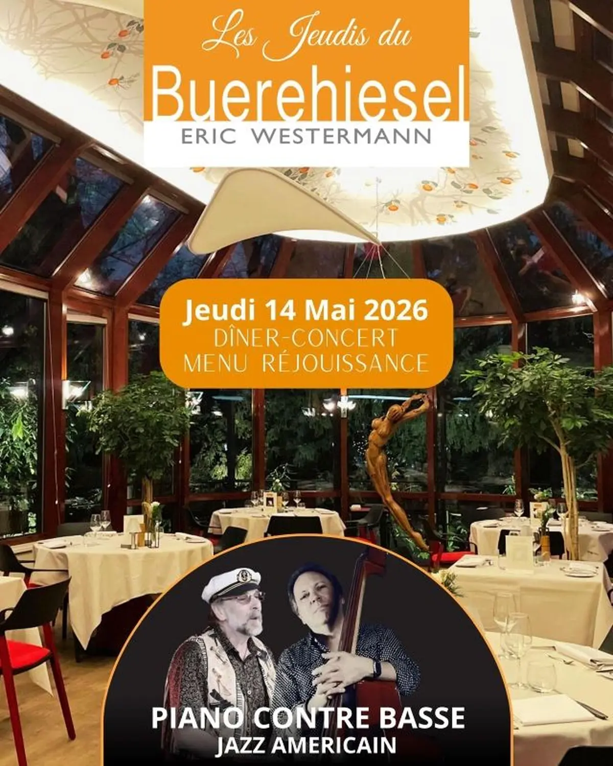 Duo Jazz Piano contre Basse