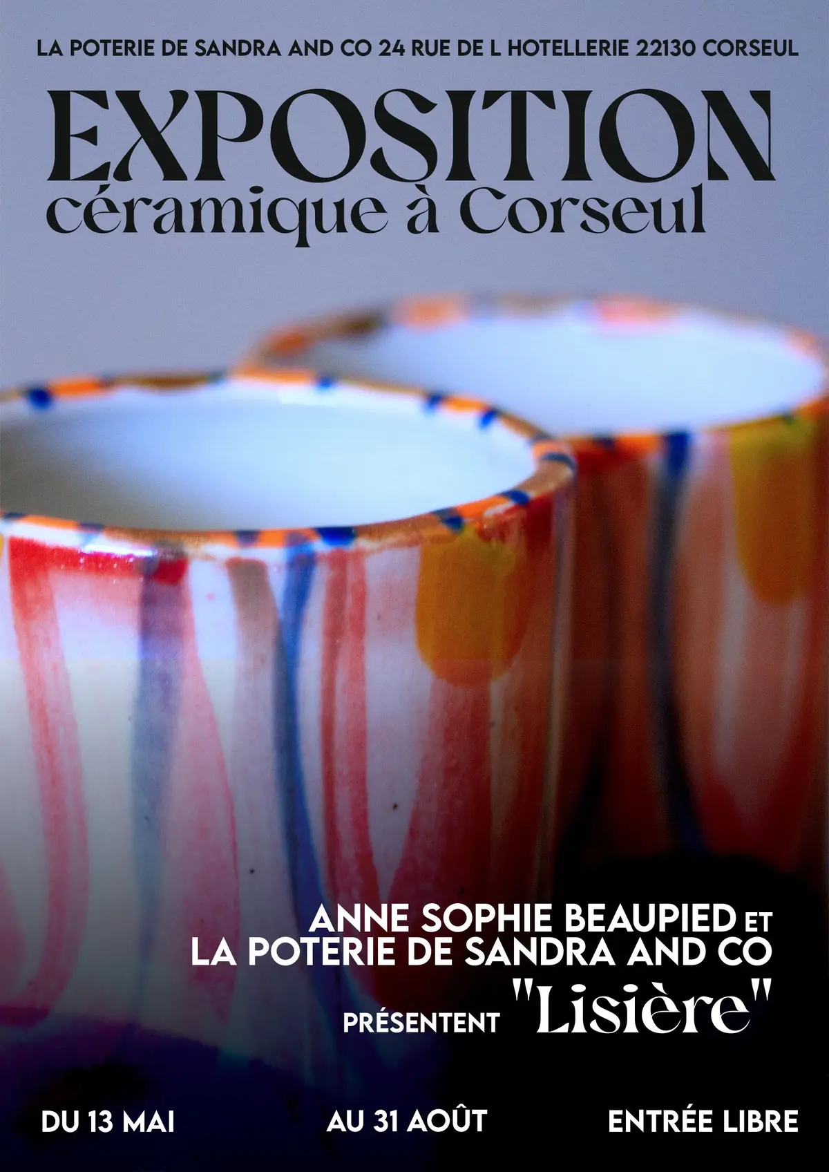 Exposition céramique Lisière