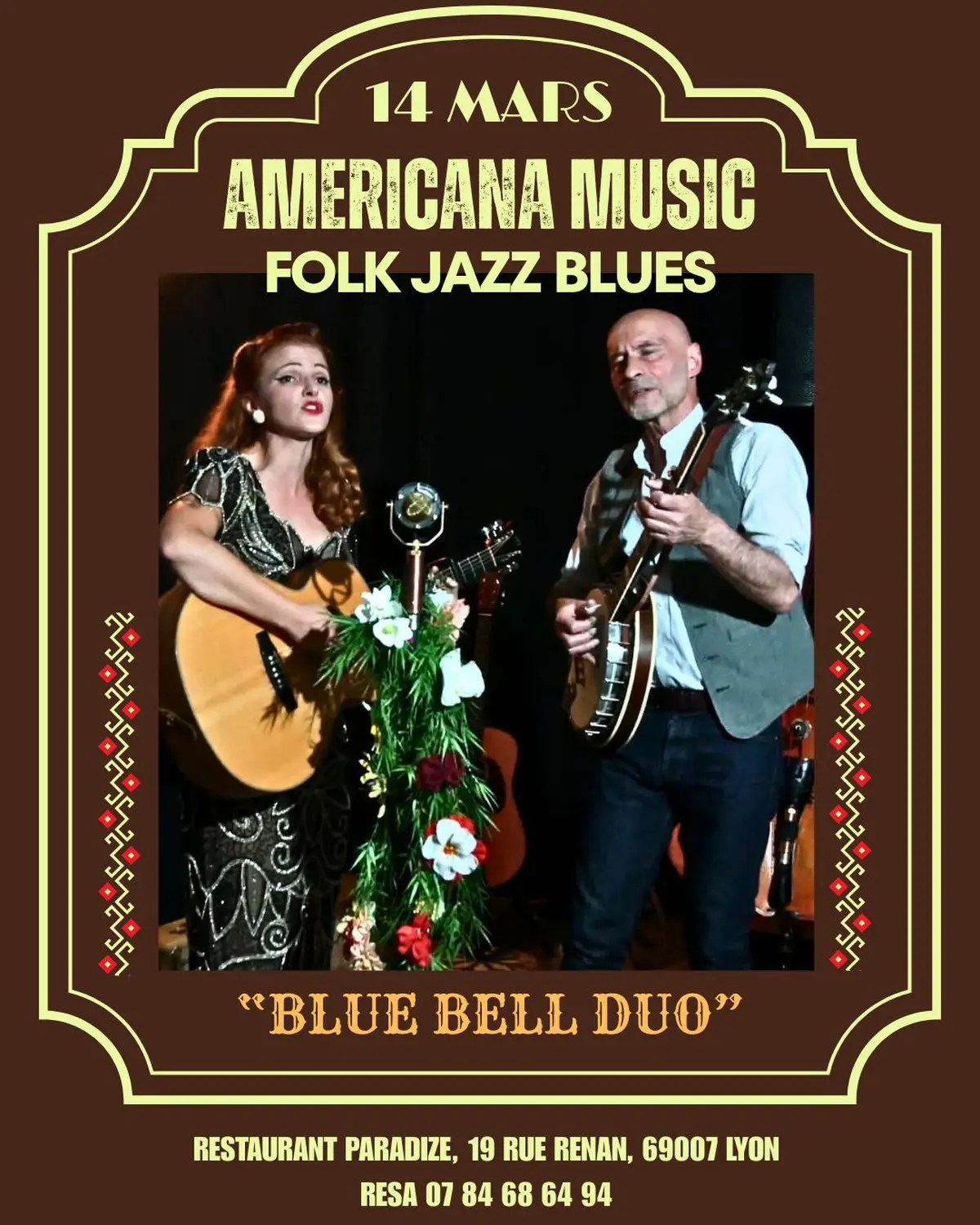 Diner Concert FOLK jAZZ BLUES Américana