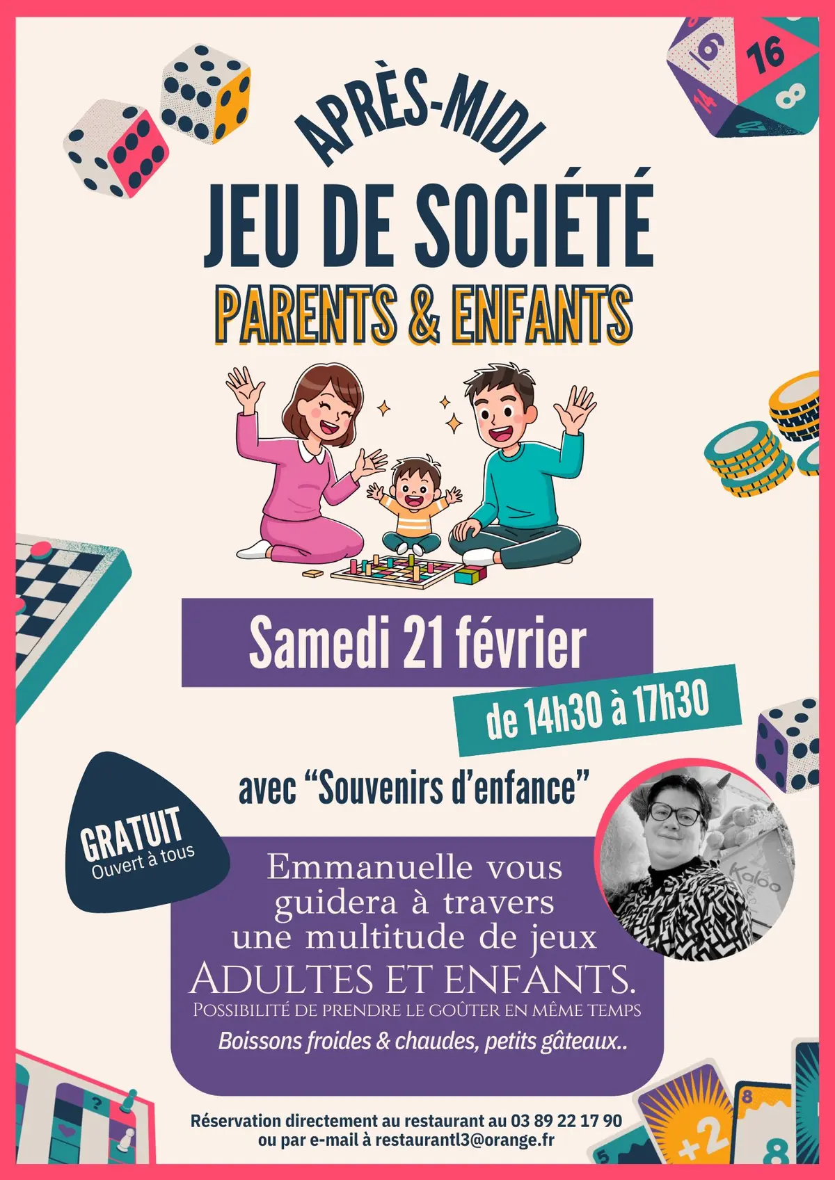 Après-midi jeux de société