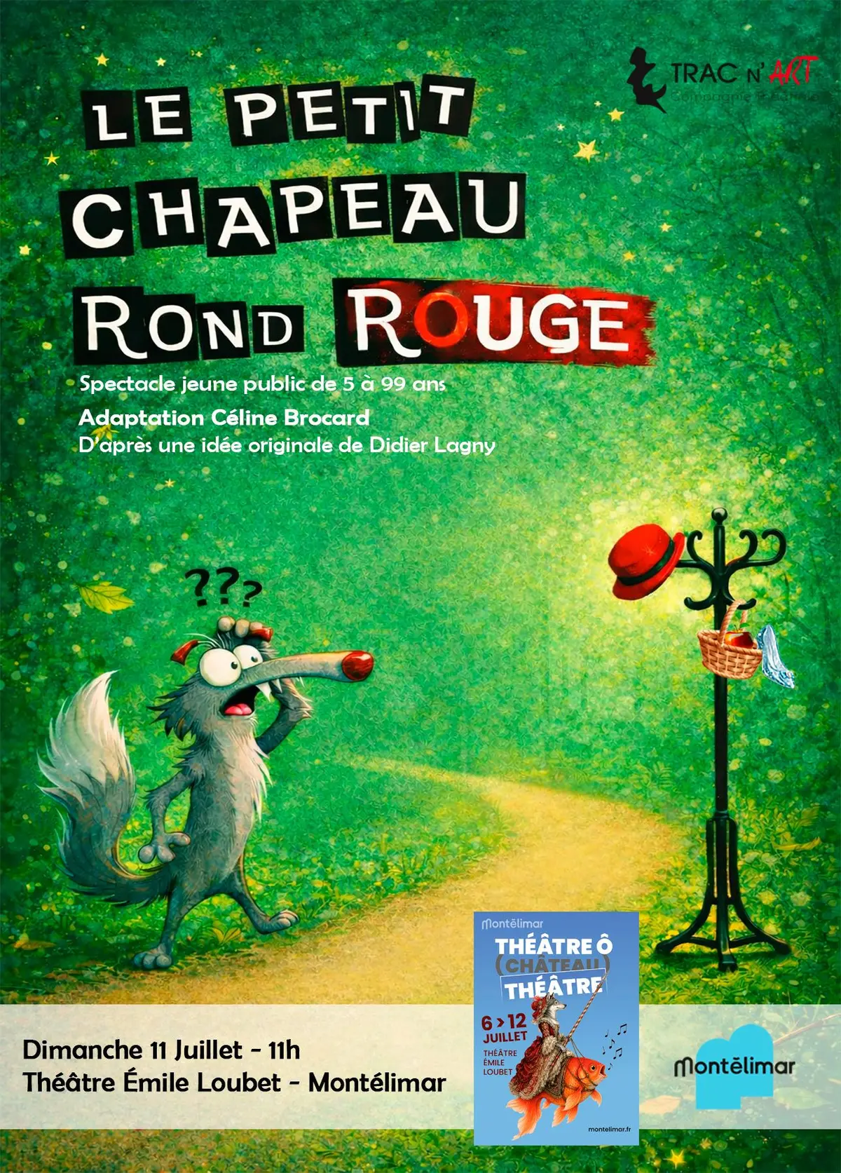 Le petit chapeau rond rouge