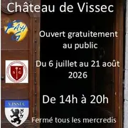 Exposition et visite guidée gratuite du Château de Vissec