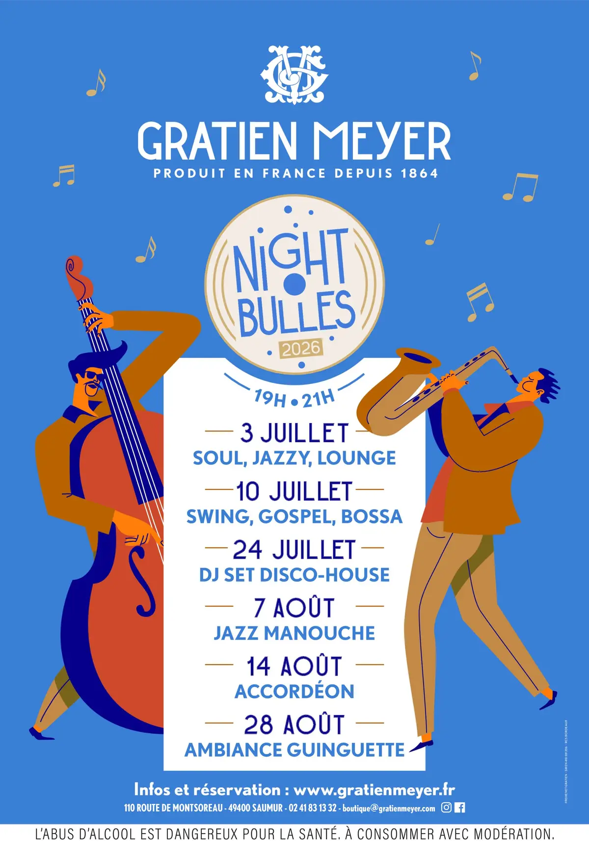 Night & Bulles 2026