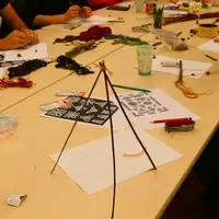 Atelier fabrication d'attrape-rêve &copy; Abri mémoire