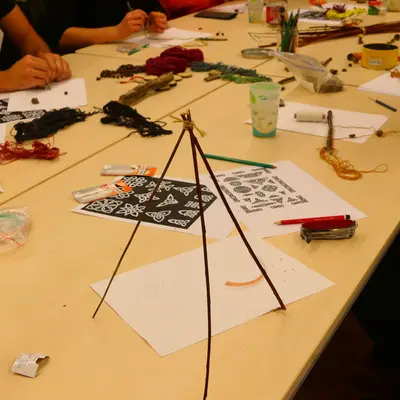 Atelier fabrication d'attrape-rêve