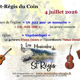 Les Musicales de St Régis 2026