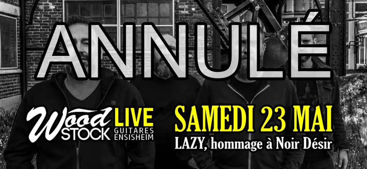 Lazy, hommage à Noir Désir + Virgiane chez Wood Stock Guitares