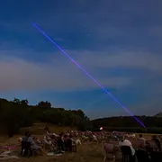 Nuit des étoiles - performance artistique Exo