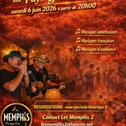 Le Duo LES MEMPHIS 2 Guitare Voix Harmonica en LIVE