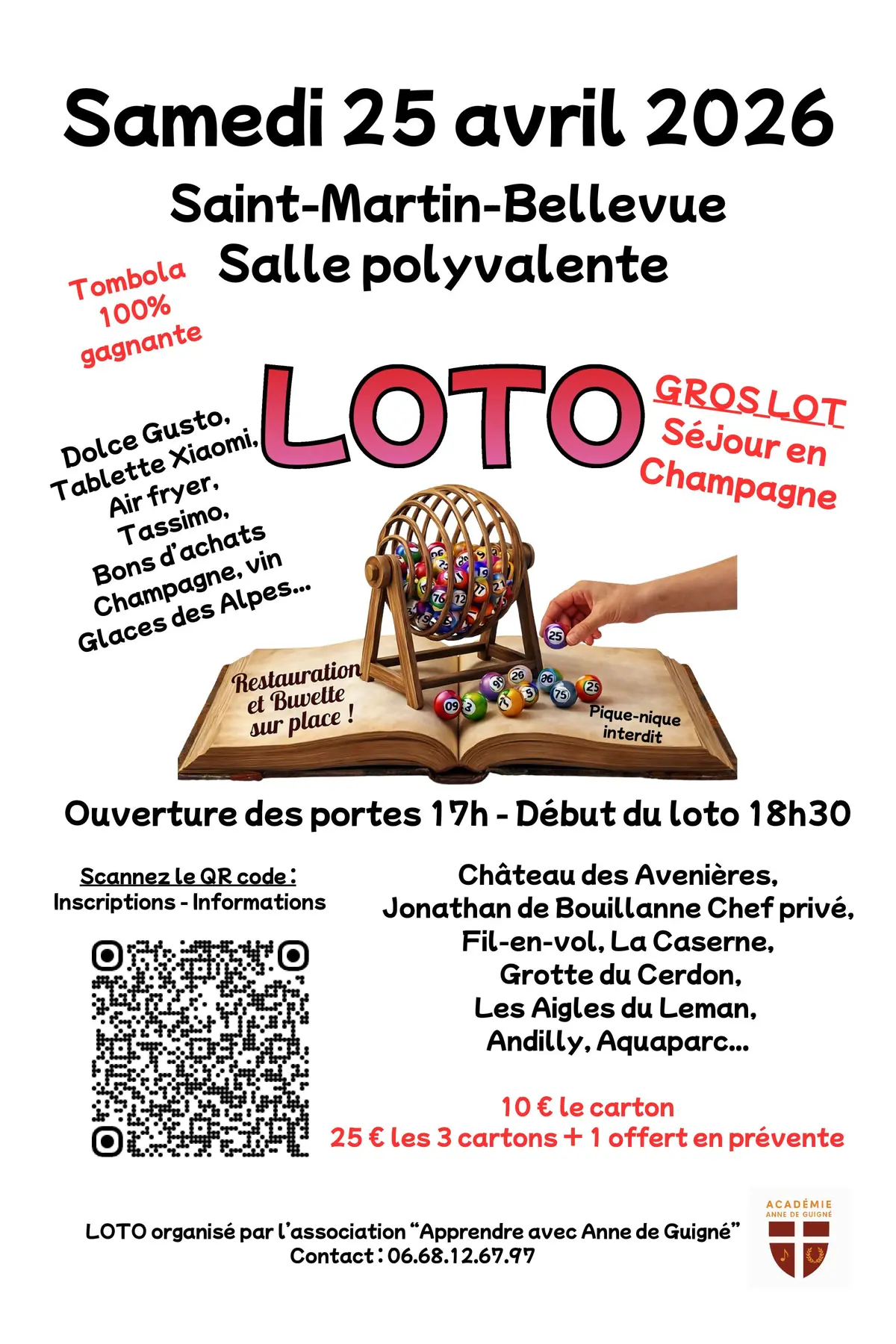 LOTO avec de superbes lots à gagner