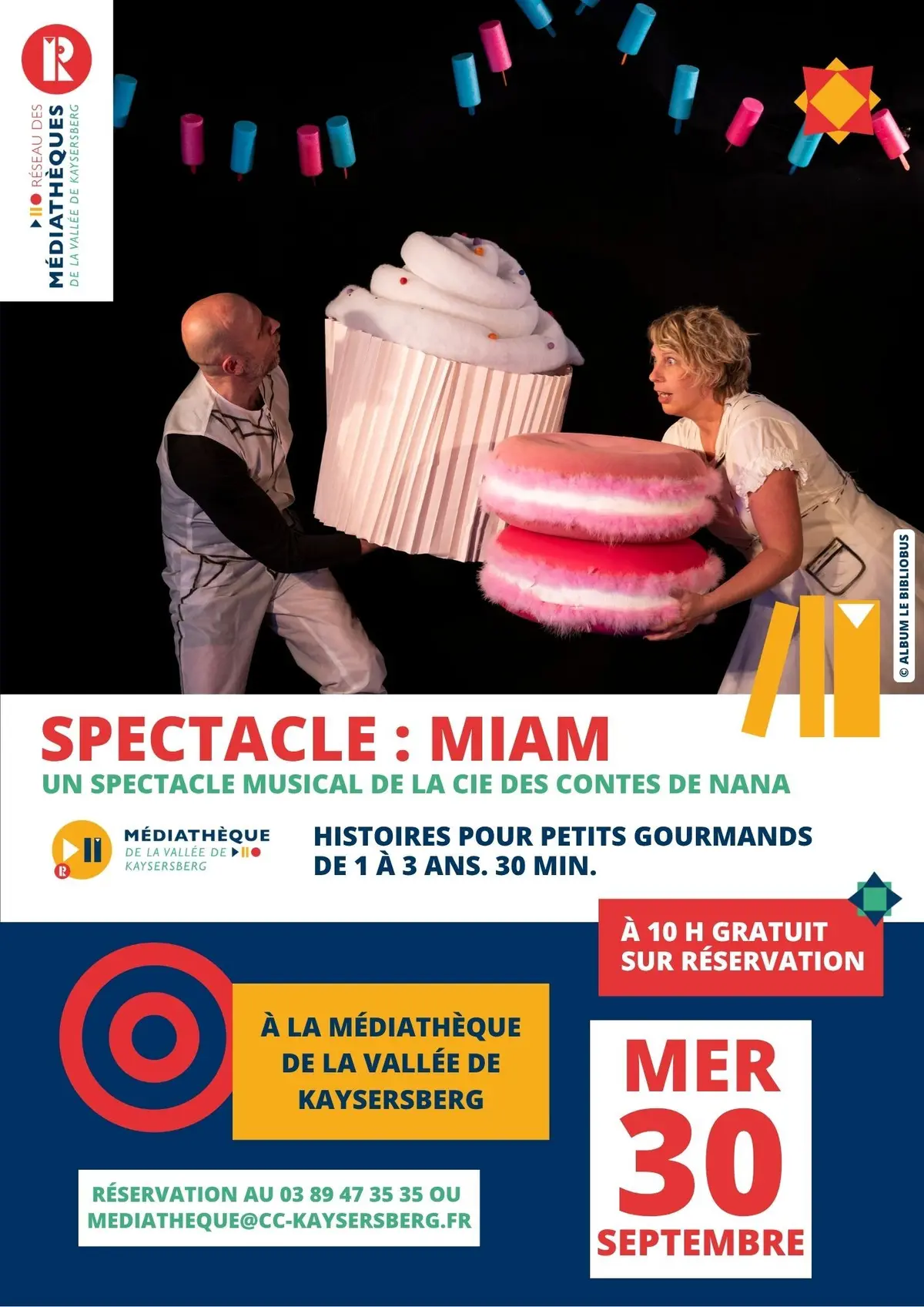 Spectacle jeunesse : Miam 