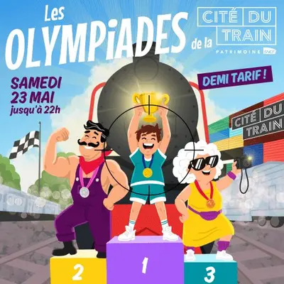 Les Olympiades de la Cité du Train pour la Nuit des Musées