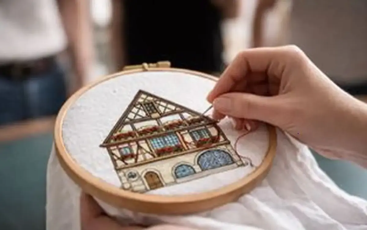 A fleur de fil, initiation à la broderie