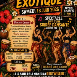 Soirée exotique