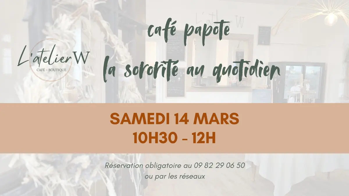 Café papote - La sororité au quotidien