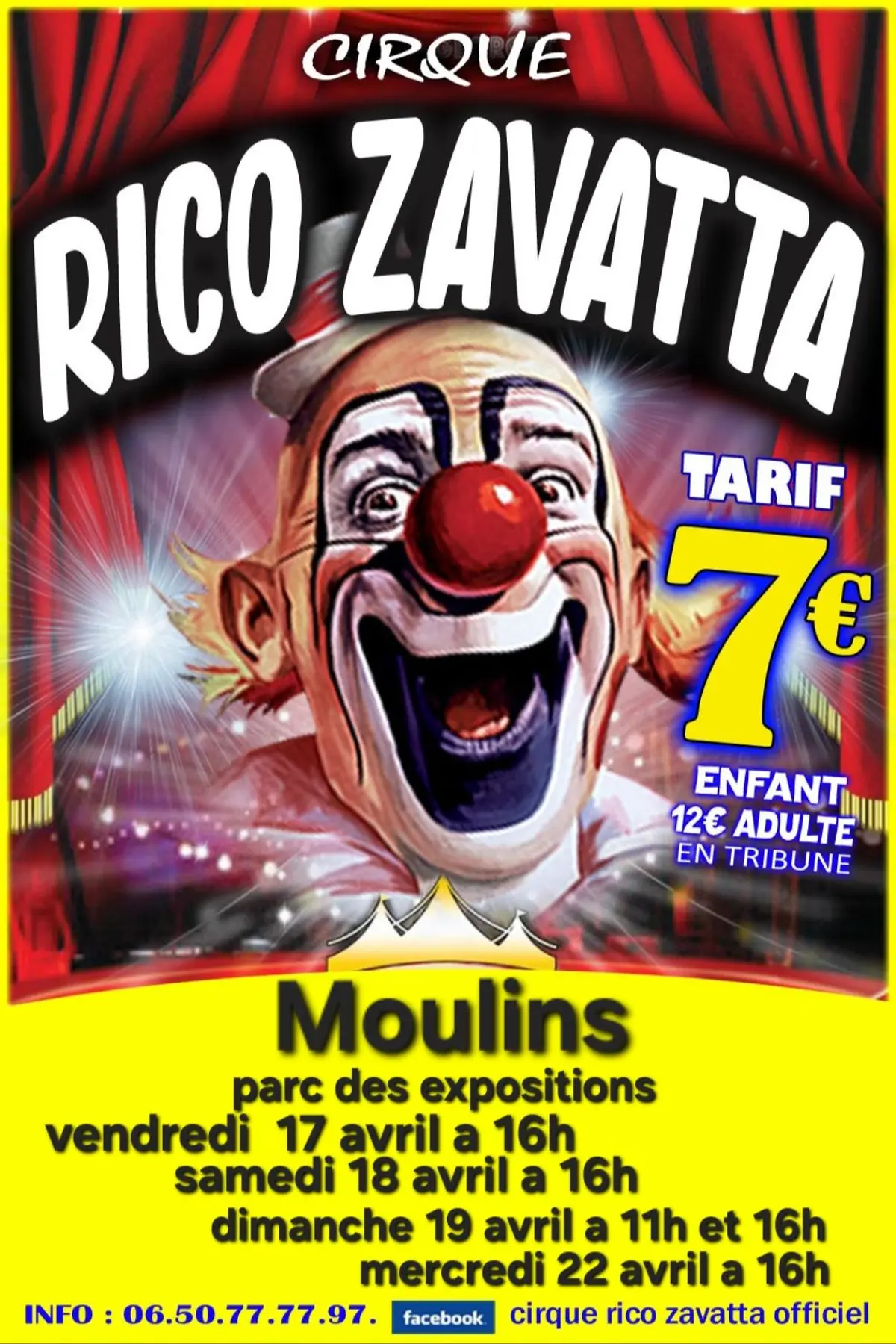 Cirque rico zavatta a Moulins