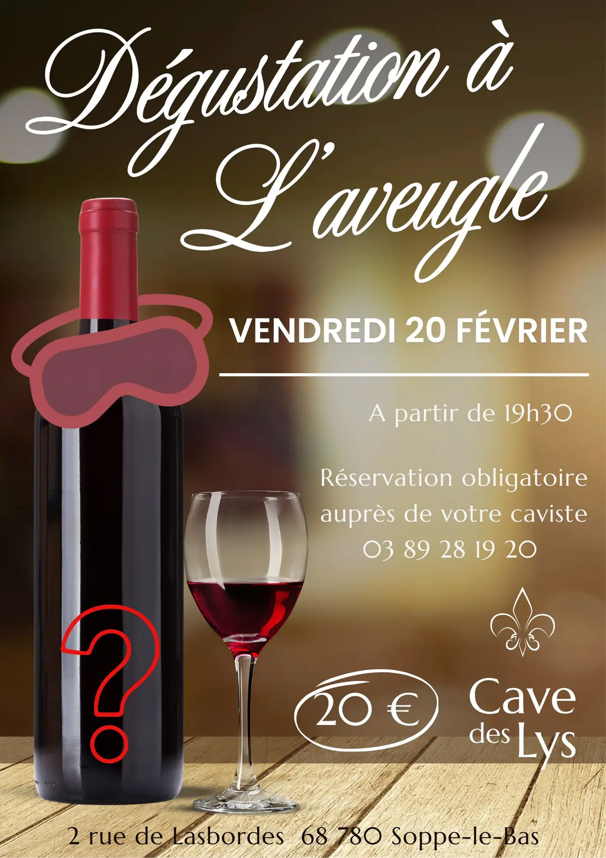 Dégustation de vins