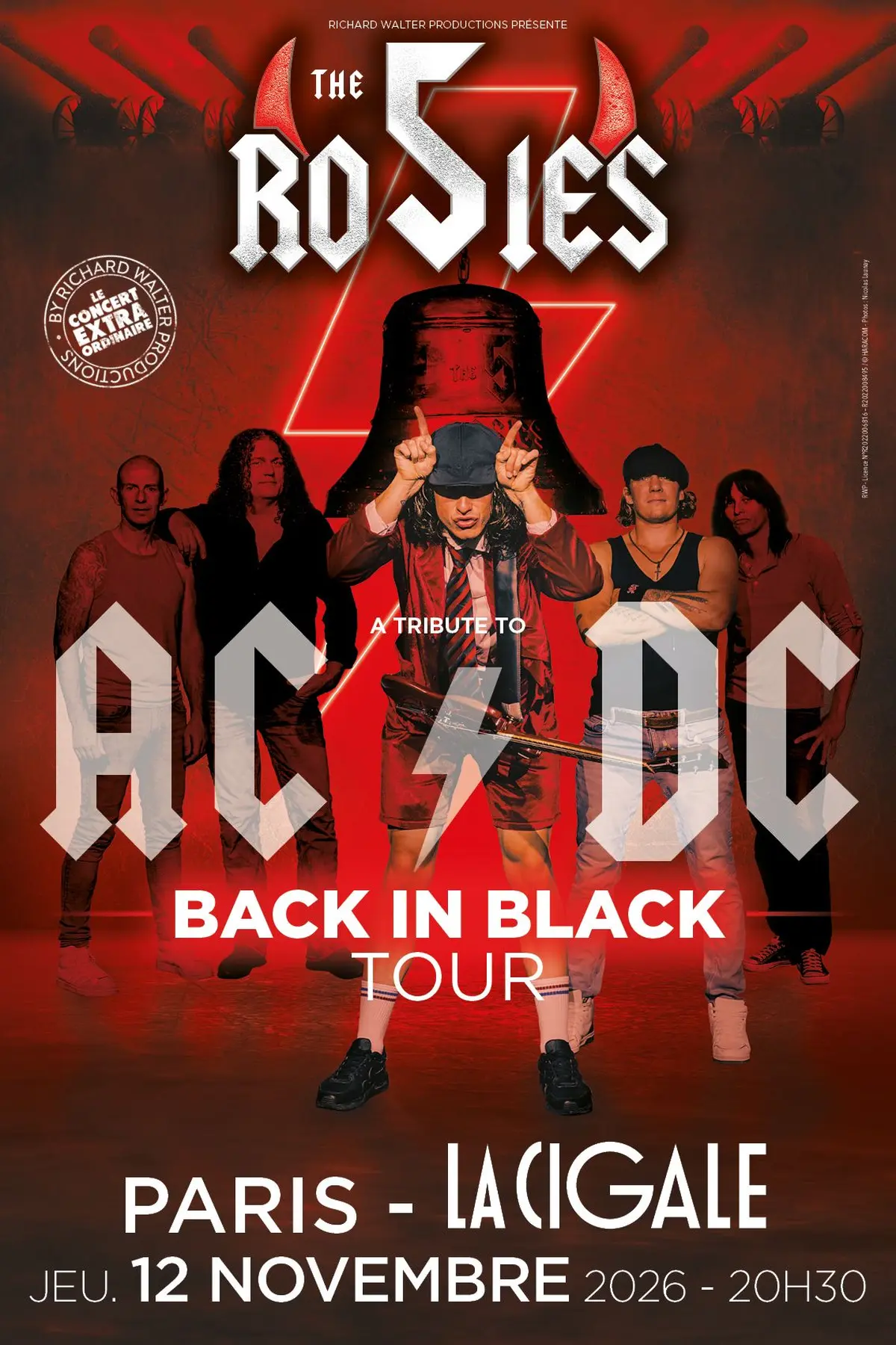 The 5 Rosies, tribute to AC/DC