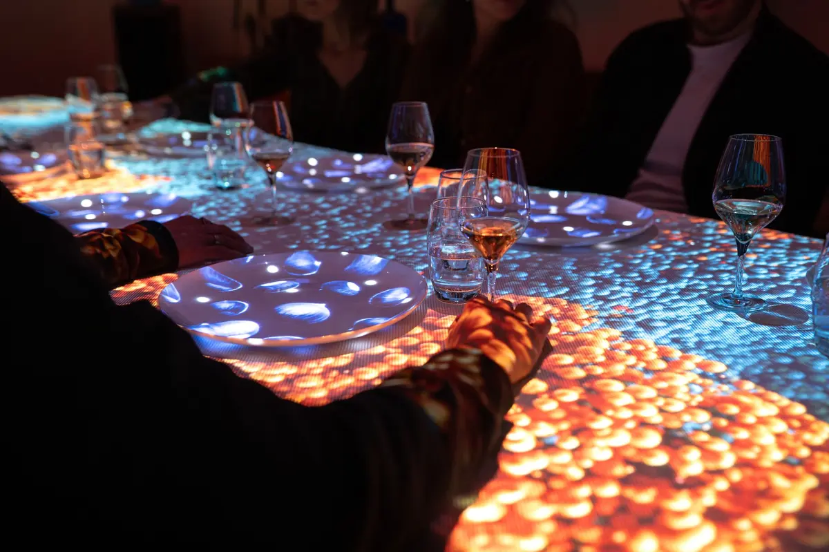 Dîner Insolite Opus, expérience immersive entre son, saveurs et lumières